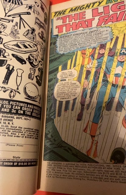 The Avengers #35 (1966)The light that field