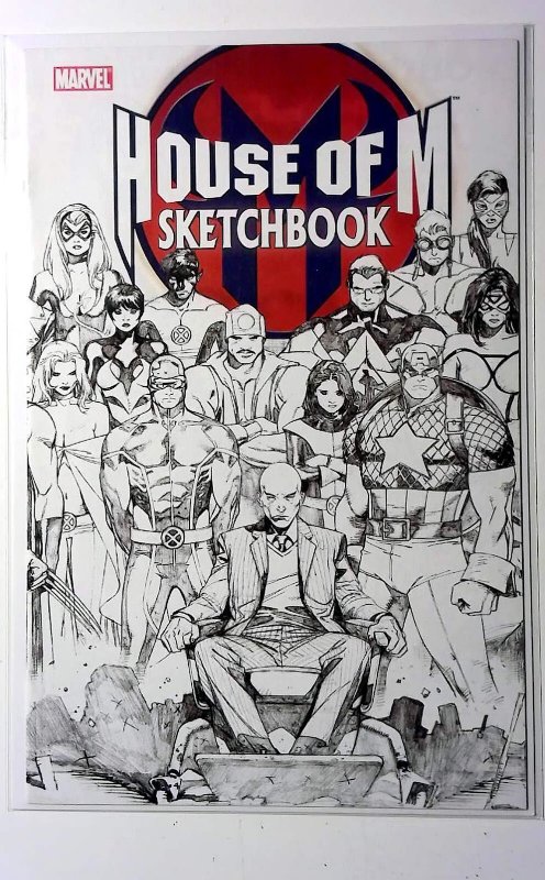 House of M Sketchbook #1 (2005) Marvel Comics Magneto 1st Print Comic Book