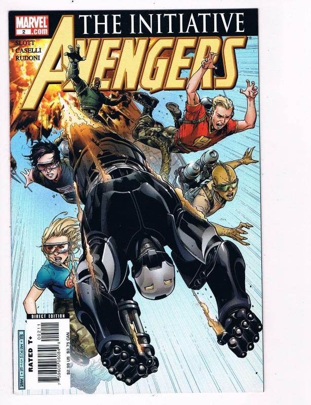 Avengers The Initiative # 2 Marvel Comic Books Iron Man Ms. Marvel WOW!!!!!! S25