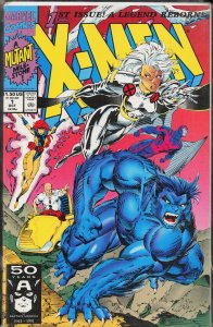 X-Men #1 Storm and Beast Cover (1991) X-Men [Key Issue]