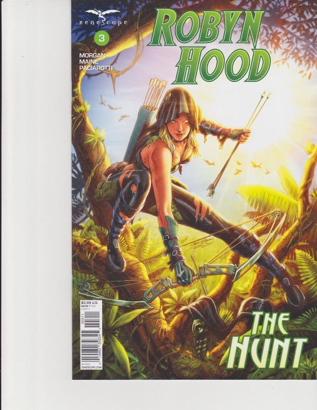 Robyn Hood The Hunt #3 Cover A Zenescope Comic GFT NM Vitorino