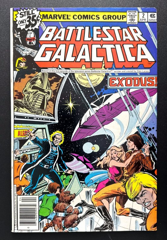 Battlestar Galactica #2 (1979) 35 Cent Newstand - VF