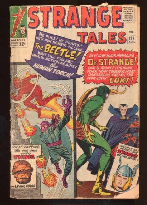 Strange Tales (1951 series) #123, Good+ (Actual scan)