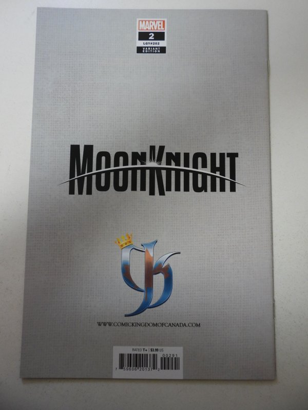 Moon Knight #2 (2021) Signed by Tyler Kirkham W/ COA NM- Condition