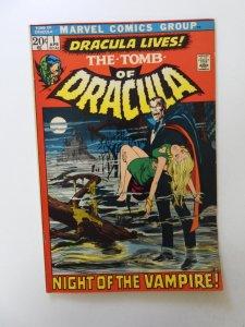 Tomb of Dracula #1 (1972) VG/FN condition 1 tear cover