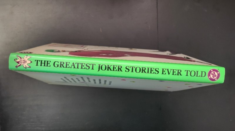 The Greatest Joker Stories Ever Told HC 1st Print Signed Jerry Robinson + Photo