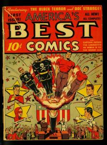 America's Best Comics #1 1942- Black Terror- Captain Future- Patriotic Cover- G