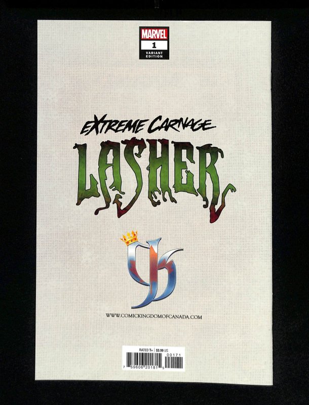 Extreme Carnage: Lasher #1 PARRILLO Virgin Variant