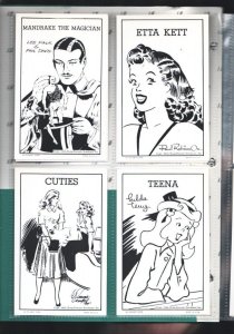 Newspaper Comic Strip Character Exhibit Card Set 1949-40 card set-King of the... 