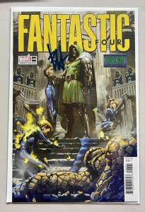 FANTASTIC FOUR #26 MARVEL COMICS 2024 VARIANT SIGNED BY BEN HARVEY W/COA NM
