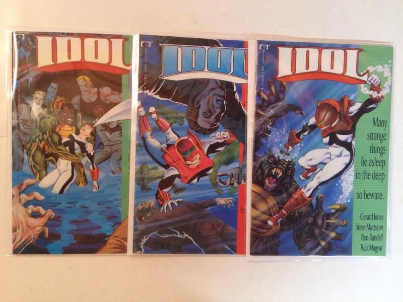 Idol 1-3 Complete Near Mint Lot Set Run