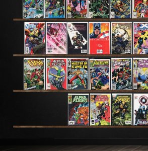 Huge Lot 150+ Comics with Alpha Flight, Power Pack, The Avengers & More!