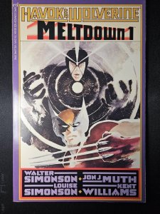 Havok & Wolverine: Meltdown #1 NM-, Epic Comics, 1988