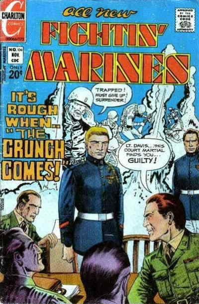 Fightin’ Marines #106 VG; Charlton | low grade comic - save on shipping - detail