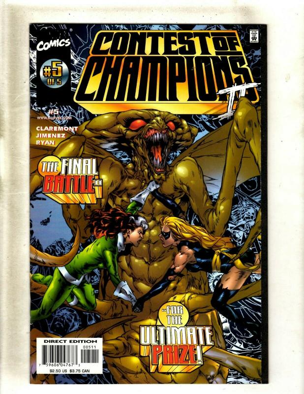 Lot of 9 Comics Contest of Champions 5 1 Secret Defenders 12 Fury 4 +MORE HY2