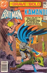 Brave and the Bold, The #157 FN ; DC | Batman Kamandi 1979