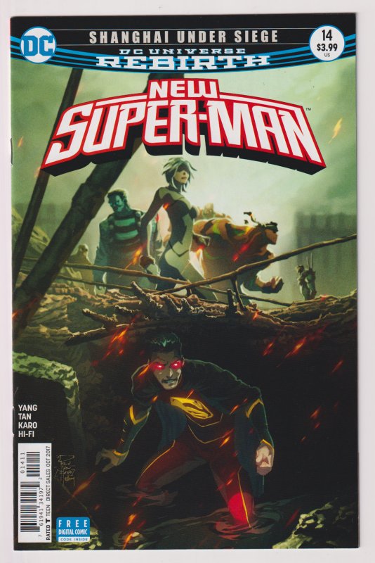 DC Comics! New Super-Man! Issue #14! Rebirth!