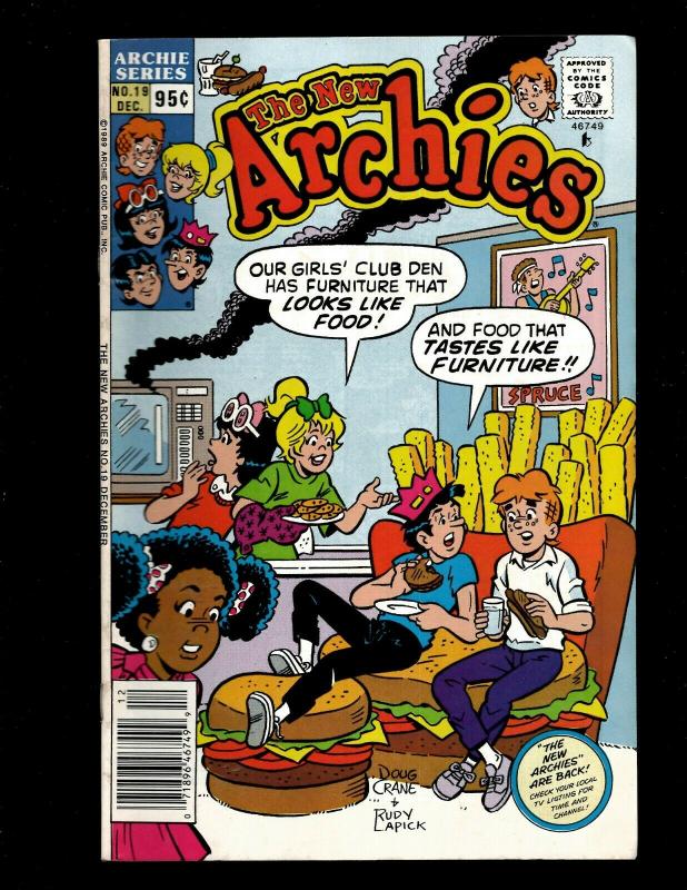 12 Comics Archies 11 18 19 (2) 20 + 3000 4 Casper 4 5 73 Richie 2 Sizzle 56 WS8