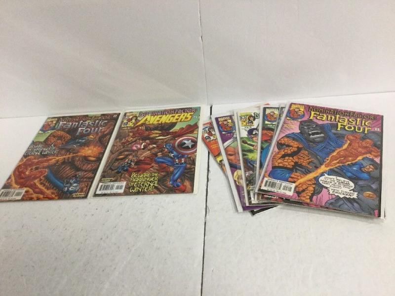 Domination Factor 1-8 Lot Set Run Nm Near Mint Avengers Fantastic Four IK