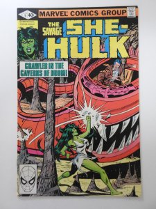 The Savage She-Hulk #5 Direct Edition (1980) vs Crawlers of Doom! Beautiful NM-