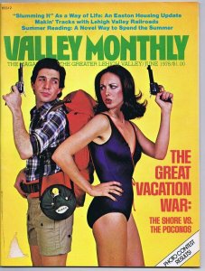 ORIGINAL Vintage June 1978 Valley Monthly Magazine Sexy Swimsuit Cover