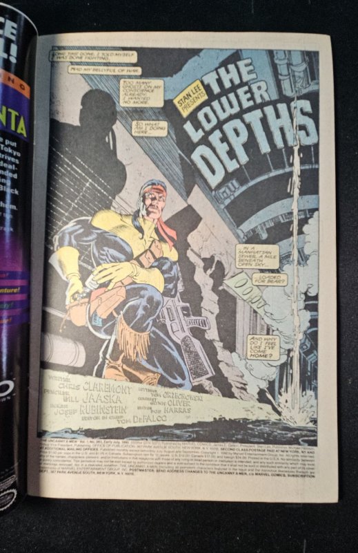 Uncanny X-Men #263 (1990) VF+ Marvel