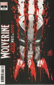 Wolverine Black, White & Blood # 1 Variant Cover NM Marvel 2021 [BK41]