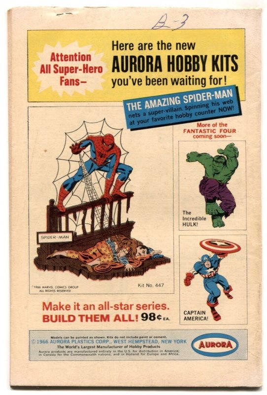 Strange Tales #152  1967 - Marvel  -VG+ - Comic Book