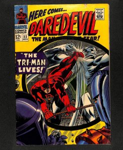 Daredevil #22 1st Appearance Tri-man!