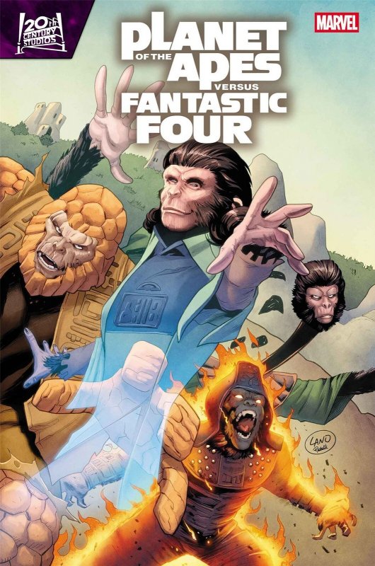 PLANET OF THE APES VS. FANTASTIC FOUR #2 Marvel Comic Book 2026