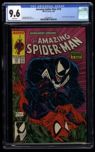 Amazing Spider-Man #316 CGC NM+ 9.6 White Pages Venom!