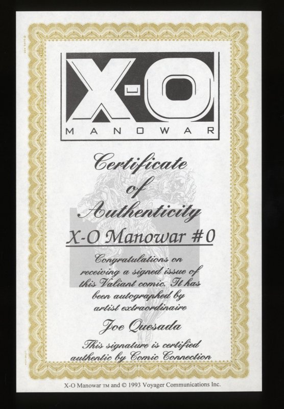 X-O Manowar #nn