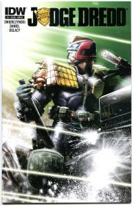 JUDGE DREDD #1 D, NM+, IDW,  2012, Sci-fi, Police, I am the Law, more in store