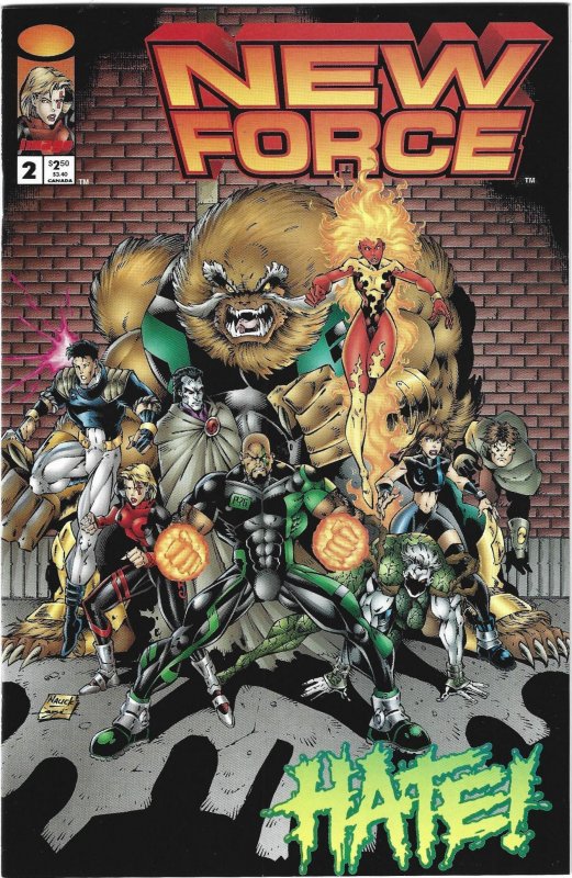 New Force #1 through 4 (1996)