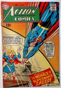 Action Comics #367 (3.0, 1968) Top Staple Detached