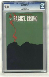 Rachel Rising #1 - CGC 9.0 - Abstract Studio - 2011 - Terry Moore Art & Story!