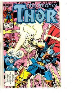 7 Mighty Thor Marvel Comics # 293 295 338 339 340 374 375 Avengers Hulk CR48