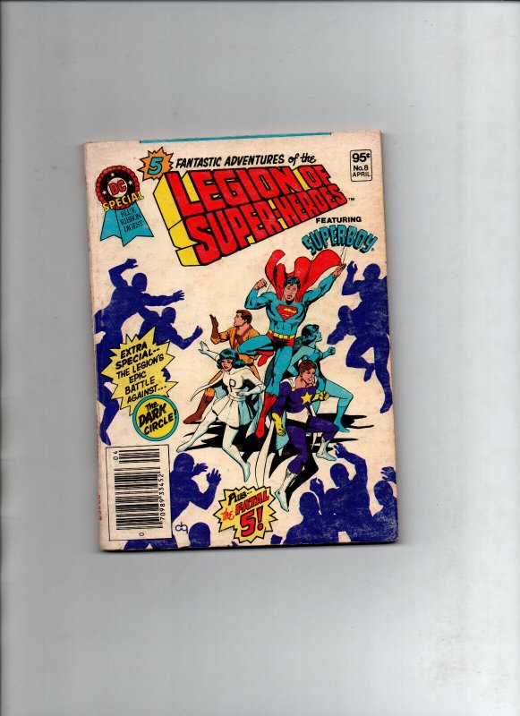 DC Blue Ribbon Digest Special #8 Legion of Super-Heroes newsstand - 1981 - VG/FN