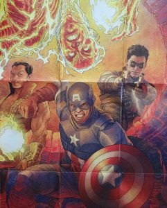 ALL NEW INVADERS Promo Poster, 24 x 36, 2013, MARVEL Captain America, Unused 283