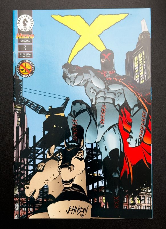 Comics' Greatest World: X #1, 1 & 2 (1993) [Lot 3 bks] - Dark Horse Hero...