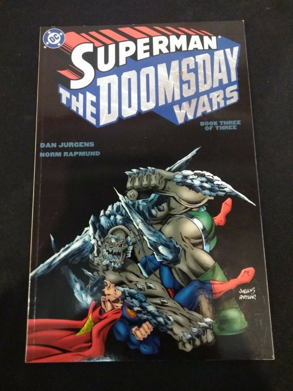 Superman: The Doomsday Wars #1-3 of 3 FULL SET 1 2 3 DC Comics 1998 Paperback