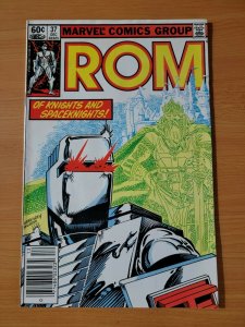 Rom Spaceknight #37 Newsstand Variant ~ NEAR MINT NM ~ 1982 Marvel Comics