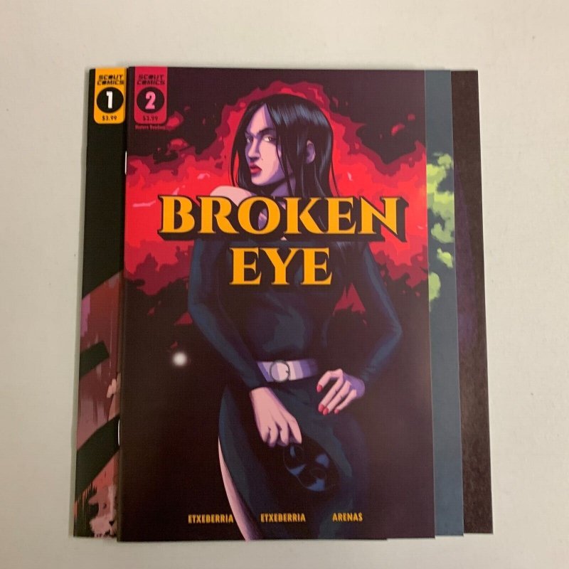 Broken Eye #1-4 (Scout Comics 2022) Martin Etxeberria Xabier Etxeberria (9.0+) 