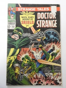 Strange Tales #155 (1967) GD/VG Condition tape pull fc, 1 in tear bc