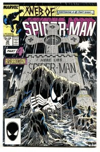 Web Of Spider-Man #32 Kraven's Last Hunt part 4-comic book