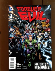 Forever Evil #1 - SIGNED BY DAVID FINCH! (9.0) 2013