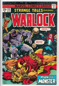 Strange Tales #181 (Aug-75) VF/NM High-Grade Adam Warlock