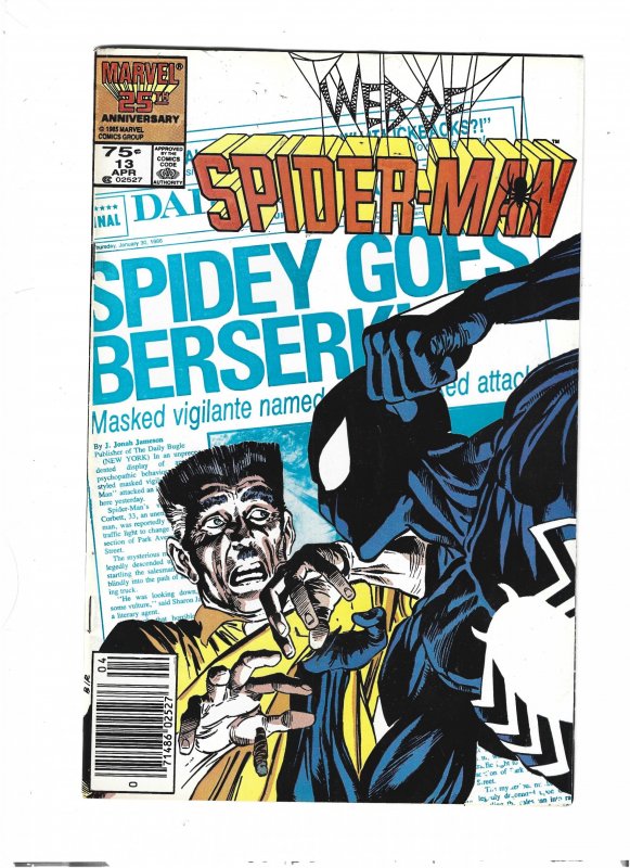 Web of Spider-Man #10 through 13 (1986)