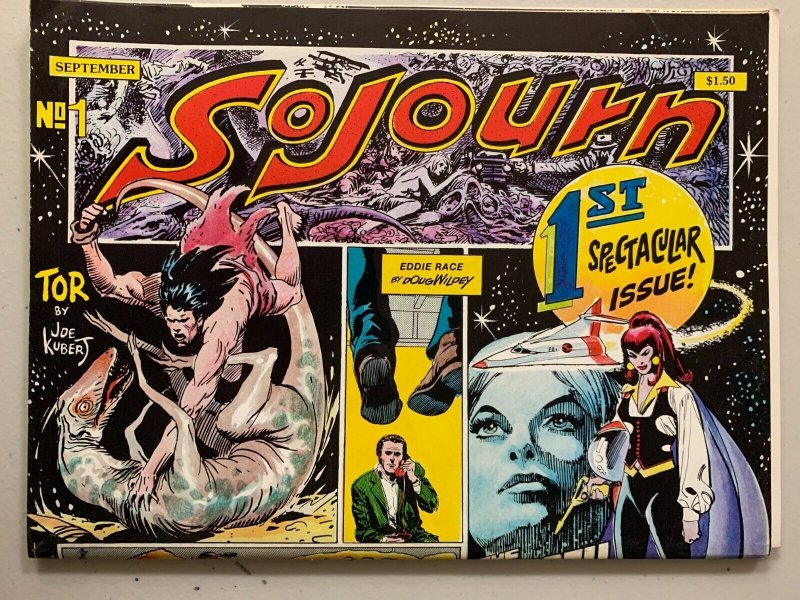 Sojourn #1 tabloid size 6.0 (1977)