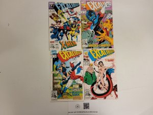 4 Excalibur Marvel Comic Books #55 56 57 63 52 TJ28